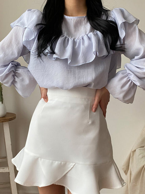 Mite Frill Blouse