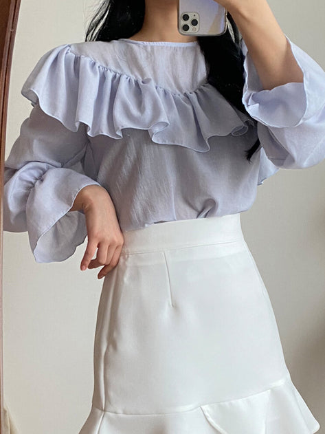 Mite Frill Blouse