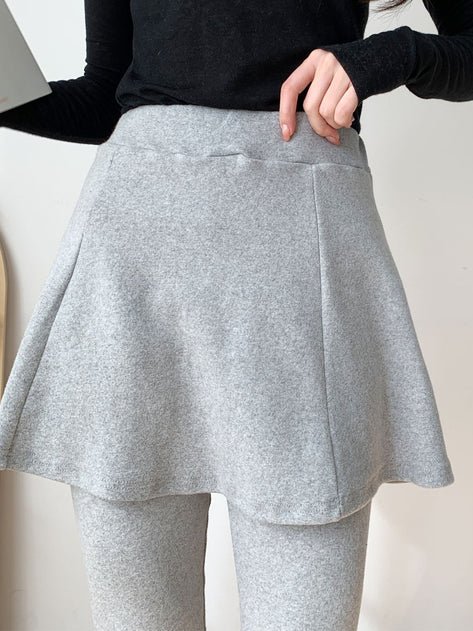 Lornaine Cotton Flared Skirt Leggings 