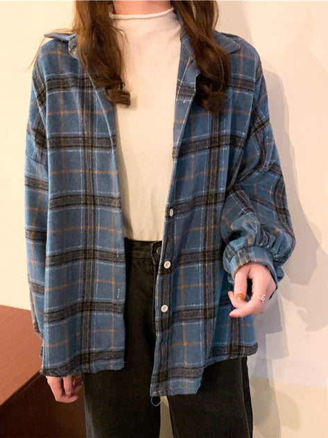 Barrier Loose Fit Check Shirt 