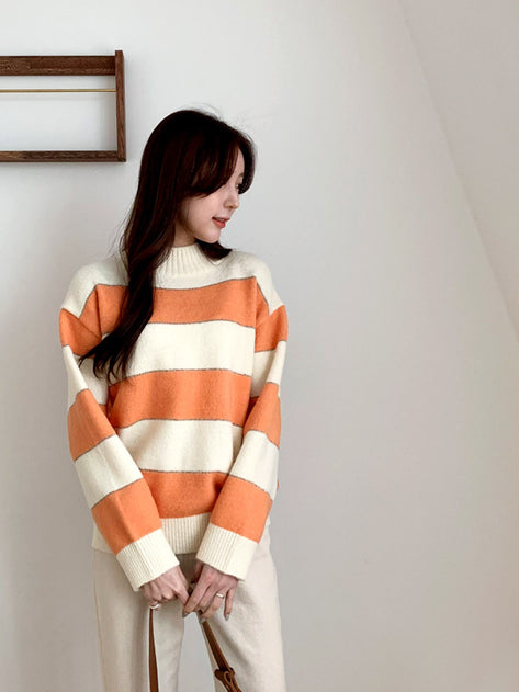 Barity Rolling Half Neck Knit 