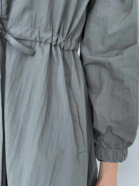 Romer String Pocket Anorak Long Dress 