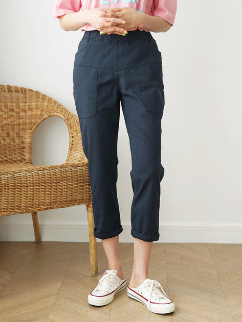 PT4732K03-Eight Two Straight Banding Pants 