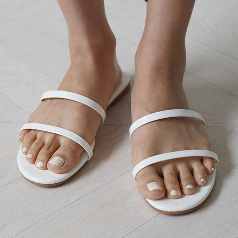SH018K96-Penny Daily Two Strap Slippers 